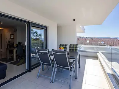 Ferienwohnung für 4 Personen (48 m²) in Njivice 4/10