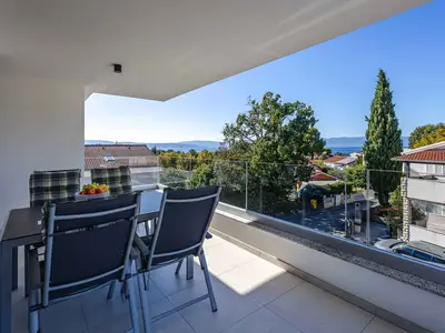 Ferienwohnung für 4 Personen (48 m²) in Njivice 7/10