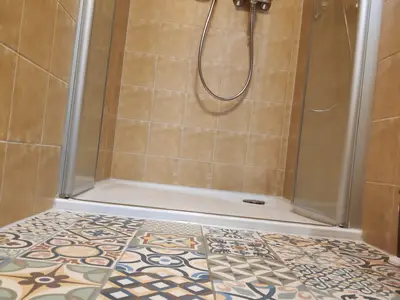 Begehbare Dusche