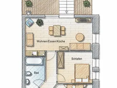Ferienwohnung für 4 Personen (80 m²) in Nohfelden 9/10
