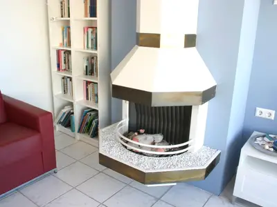 Kamin im Wohnzimmer