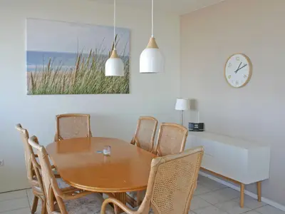 Essbereich mit Balkon