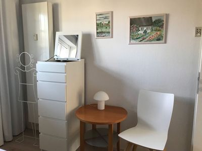 Schlafzimmer in der Ferienwohnung Reethuk in Norddorf auf Amrum