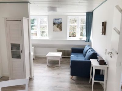 Wohnzimmer in der Ferienwohnung Frisia 4 in Norddorf auf Amrum