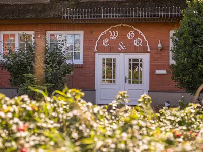 Eingnag Wohnung Abendsonne / Haus Pesel in Norddorf