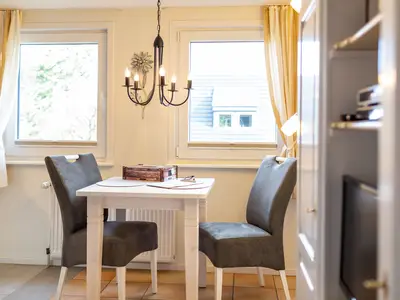 Essplatz in der Wohnung "Kleine Perle" auf Amrum