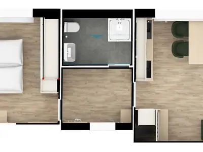 Ferienwohnung für 4 Personen (48 m²) in Norden 3/10