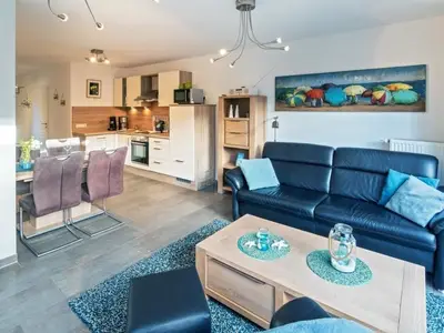 Ferienwohnung für 4 Personen (55 m²) in Norden Norddeich 1/10