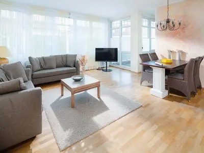 die insellotsen Norderney / Fewo Wanderdüne - Wohnzimmer