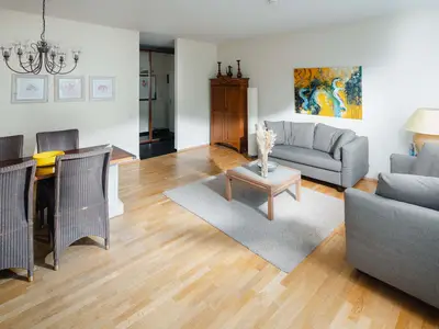 die insellotsen Norderney / Fewo Wanderdüne - Wohnzimmer