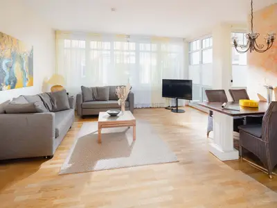 die insellotsen Norderney / Fewo Wanderdüne - Wohnzimmer