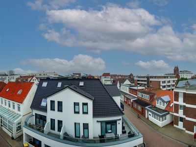 Balkon Blick über Norderney