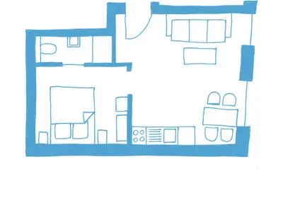 Ferienwohnung für 2 Personen (30 m²) in Norderney 9/10