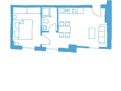 Ferienwohnung für 2 Personen (38 m²) in Norderney 8/10