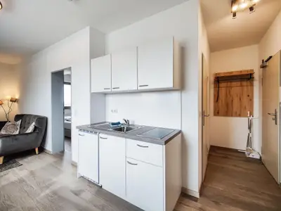 Wohn-/ Esszimmer mit Küche