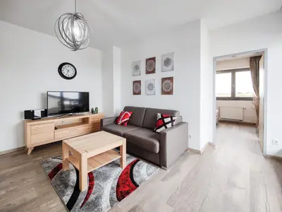 Wohn-/ Essbereich mit Schlafsofa