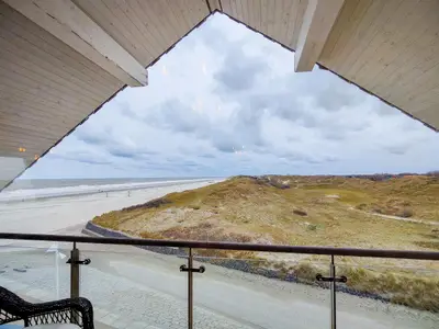 Blick vom Balkon