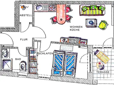 Ferienwohnung für 4 Personen (45 m²) in Norderney 9/10