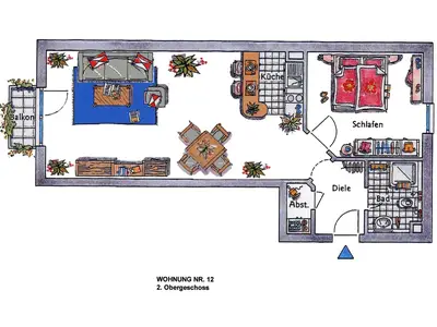 Ferienwohnung für 4 Personen (55 m²) in Norderney 10/10