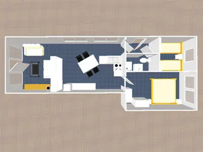 Ferienwohnung für 4 Personen (55 m²) in Norderney 10/10