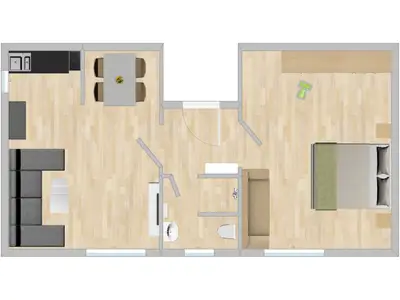 Ferienwohnung für 3 Personen (45 m²) in Norderney 7/9