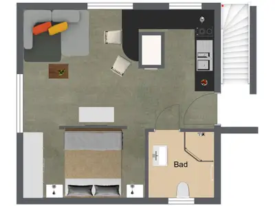 Ferienwohnung für 2 Personen (34 m²) in Norderney 9/10