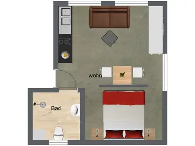 Ferienwohnung für 2 Personen (30 m²) in Norderney 8/10