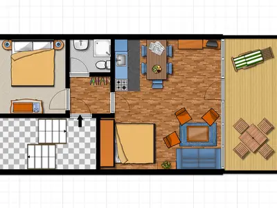 Ferienwohnung für 4 Personen (50 m²) in Norderney 7/10