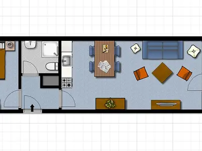 Ferienwohnung für 4 Personen (43 m²) in Norderney 10/10