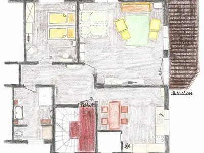 Ferienwohnung für 2 Personen in Nordheim am Main 6/6