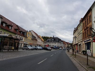 Markt von unten Ansicht