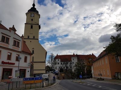 Markt mit Schlossblick