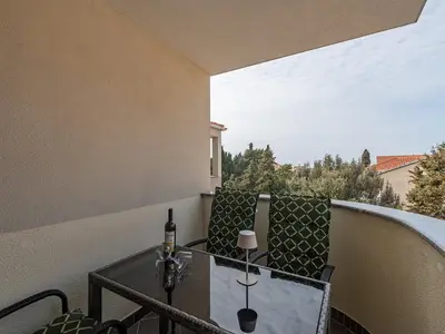 outside