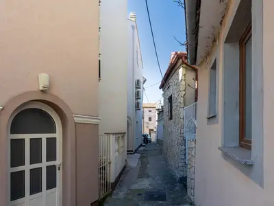 outside