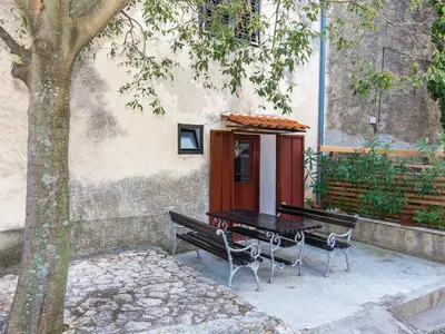 outside