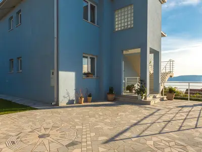 outside