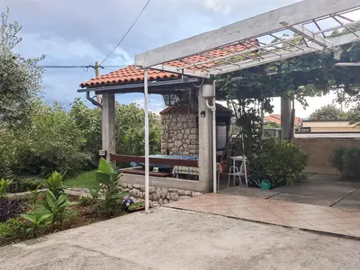 outside