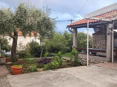 outside