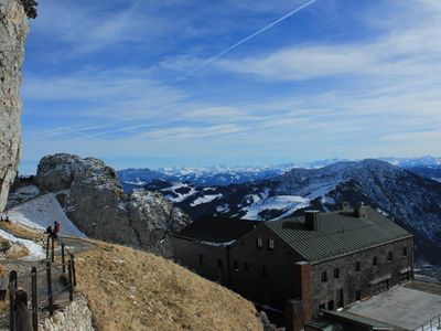 Blick zum Alpenhauptkamm vom Wendelstein