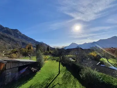 Blick vom Balkon