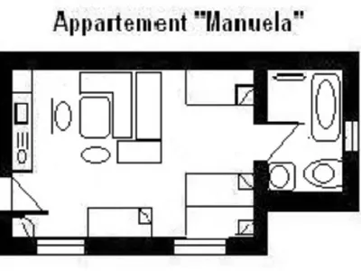 Ferienwohnung für 3 Personen (35 m²) in Ober-Mörlen 1/10