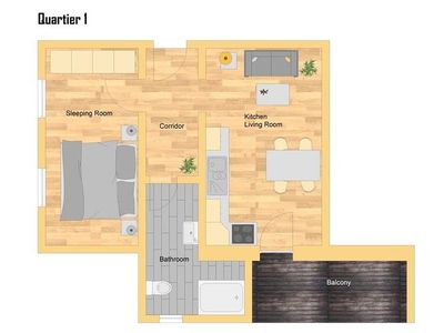 Ferienwohnung für 2 Personen (45 m²) in Oberammergau 10/10