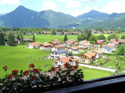 Aussicht vom Balkon nach Osten