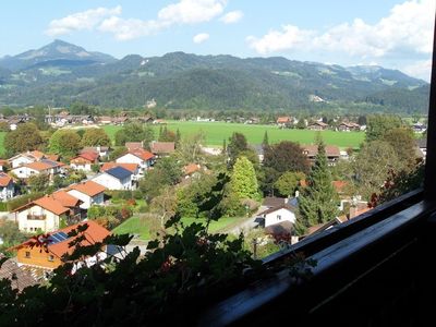 Aussicht von Balkon