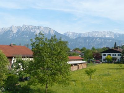 Aussicht vom Balkon