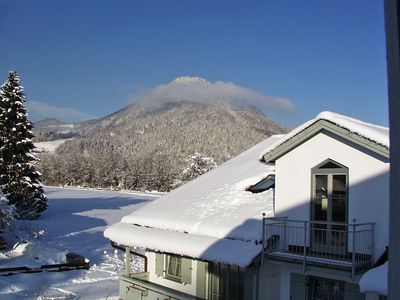 Hausansicht im Winter