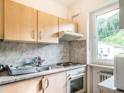 Die Küche in der Ferienwohnung D5