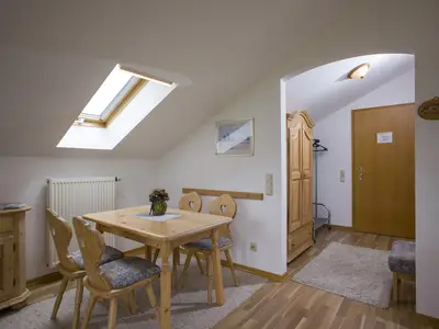 Der Eingangs- und Essbereich