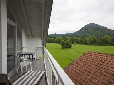 Balkon mit herrlicher Aussicht