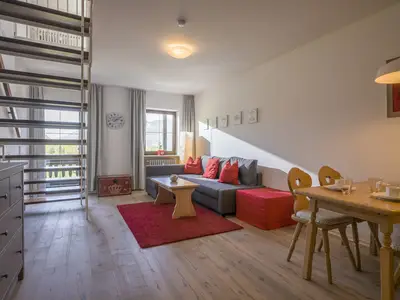 Der Ess- und Wohnbereich